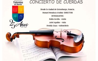 Concierto De Cuerdas Por Los 25 Años De U. E. Talentos De Manta